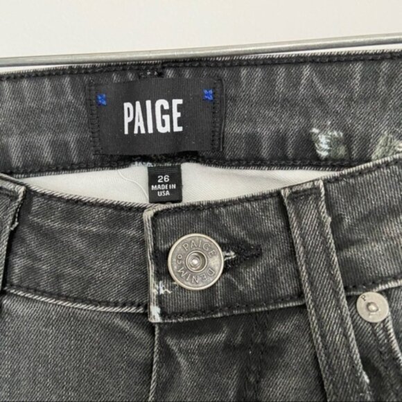 PAIGE Hoxton Straight floral-print high-rise‎ jeans - Picture 10 of 14